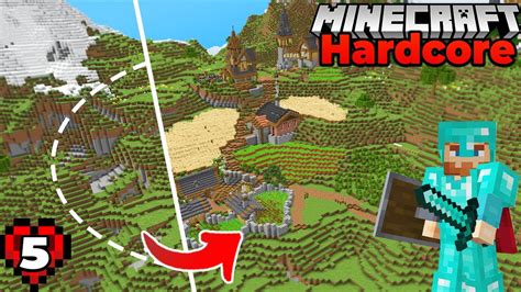 I Built A FARMING VILLAGE Minecraft 1 18 Hardcore Survival Let S Play