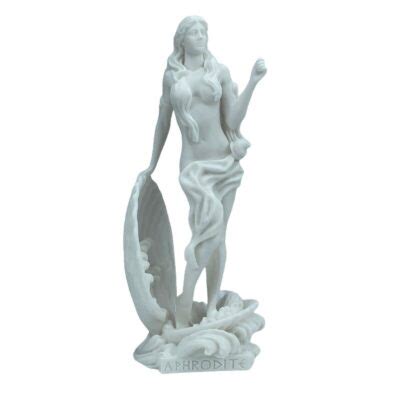 Goddess Aphrodite Venus In Shell Nude Female Erotic Statue Sculpture