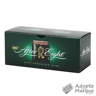 After Eight Fines Feuilles De Chocolat Noir Fourr Es La Menthe La