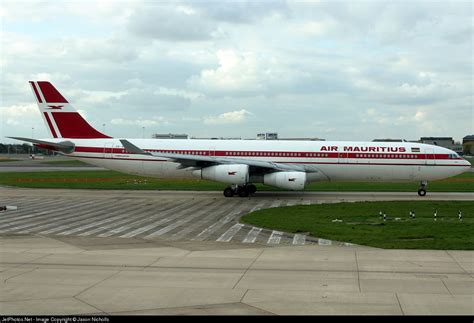 B Nav Airbus A Air Mauritius Jason Nicholls Jetphotos