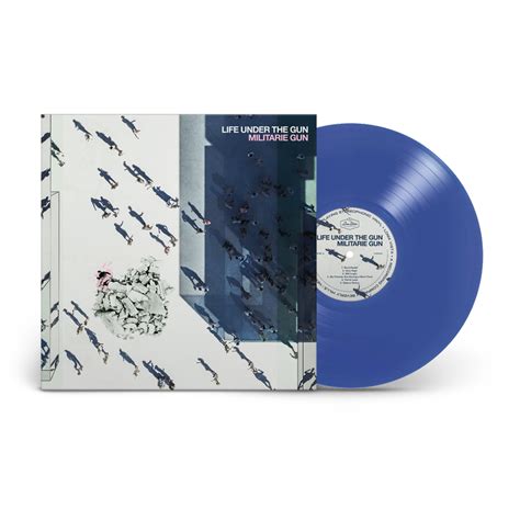 Militarie Gun Life Under The Gun Exclusive Translucent Cobalt Vinyl