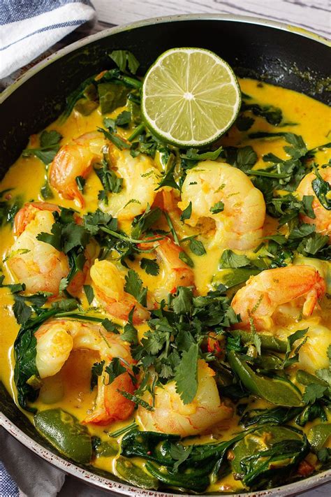 A Quick And Easy Prawn Curry With Coconut Milk That Takes Just 20 Minutes To Put Together Enjoy