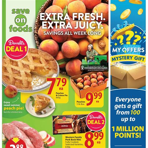 Save On Foods Weekly Flyer Weekly Savings Mb Aug