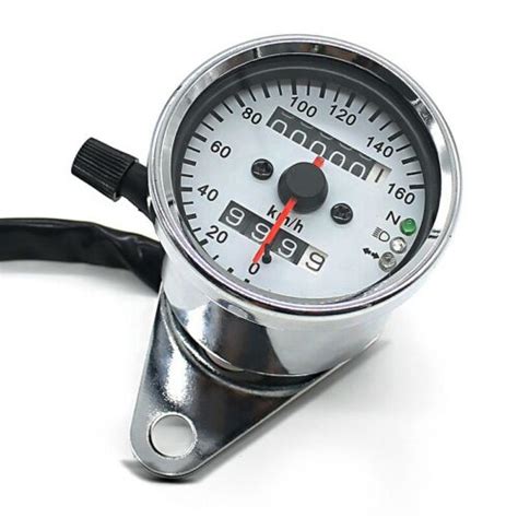 Motorcycle Tachometer Speedometer Craftride CMS Chrome EBay