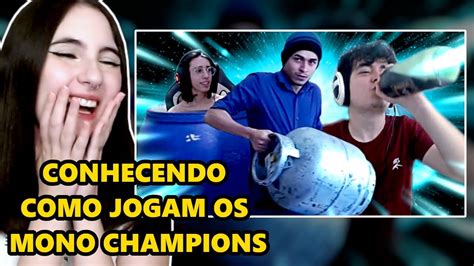 Como Os Mono Champions Realmente Jogam League Of Legends React