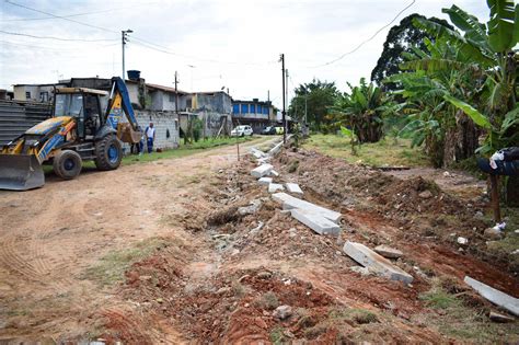 Prefeitura Pavimenta Vias No Pimentas E Em Outros Cinco Bairros