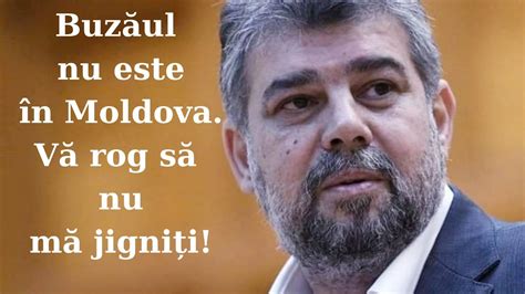 Marcel Ciolacu I A Pus Moldova N Cap I Se Dezice De Covrig Rie Youtube