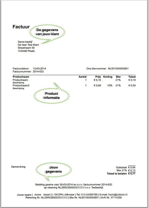 Factuur Maken Waar Je Op Moet Letten • Efactuurdirect Weblog