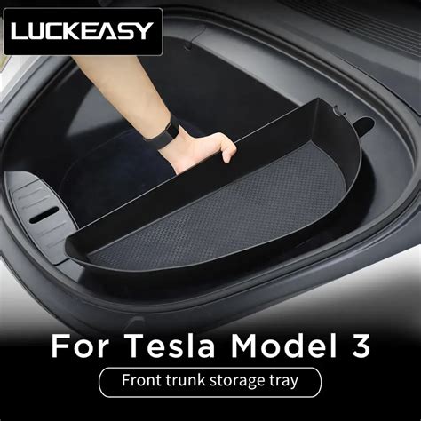 LUCKEASY Interior Modification Accessories For Tesla Model3 2017 2019