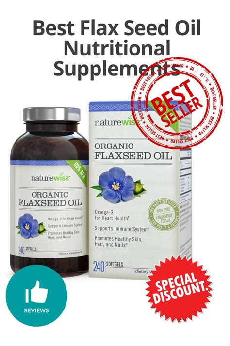 Best Flax Seed Oil Nutritional Supplements