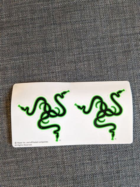 Razer sticker, Hobbies & Toys, Memorabilia & Collectibles, Fan ...
