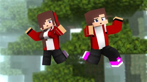 Love Story Couple Dancce Jj Maizen And Girlfriend Minecraft Animation