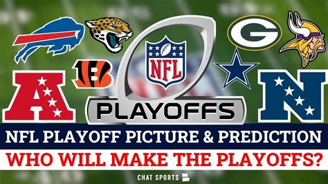 NFL Playoff Picture + Predictions For NFC & AFC Division Standings ...