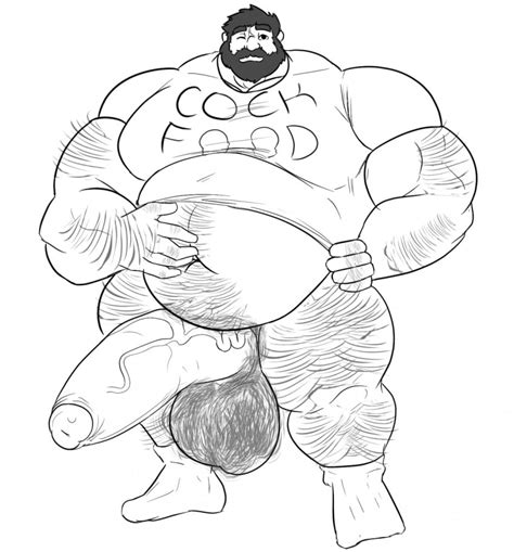 Rule 34 Balls Beard Belly Big Balls Big Belly Big Muscles Big Penis