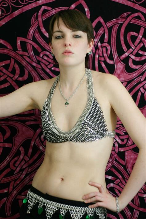 Chainmail Bikini Top Waterproof And Custom Fit In Classic Etsy