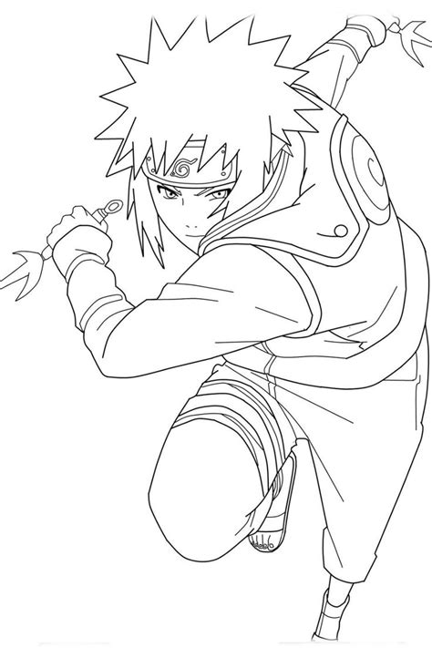 Desenho Do Minato Para Colorir Pintar E Imprimir Gratis Een Porn Sex