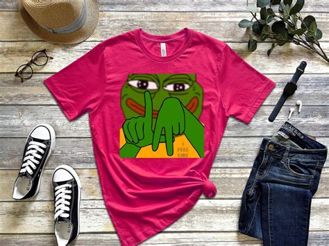 Pepe Frog Nervous Sweating Meme / T-shirt Unique Design Street - Etsy