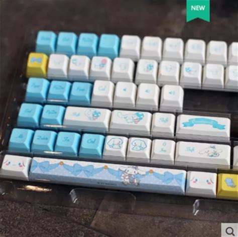 CINNAMOROLL JOLI DESSIN animé PBT touches de hauteur OSA pour clavier