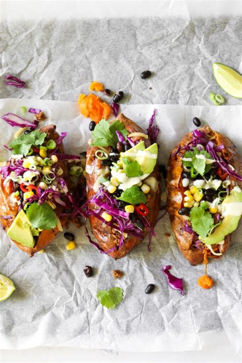 Mexican Style Stuffed Sweet Potatoes Flannerys