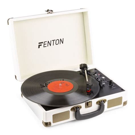 Fenton Rp G Retro Platenspeler Met Bluetooth En Usb Cr Me