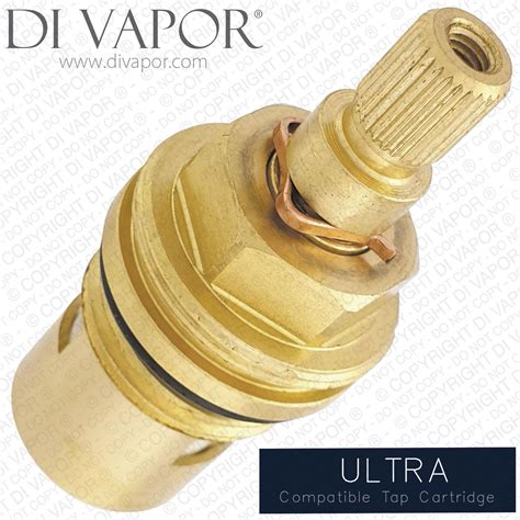 Clearwater Ultra Twin Hot Tap Cartridge Compatible Spare 28 Spline Version CW UT88