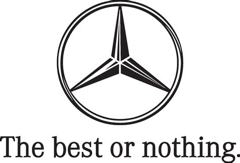 Mercedes Benz The Best Or Nothing Logo Vector Ai Png Svg Eps