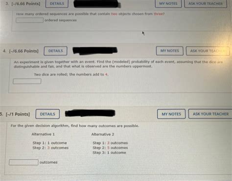 Solved Points Details My Notes Ask Your Teacher Chegg