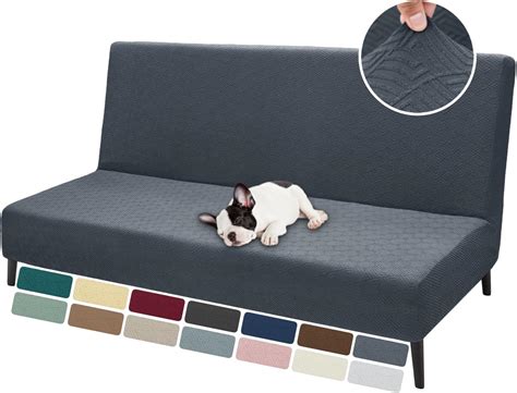 Amazon Stretch Futon Cover Armless Sofa Slipcover Foldable Sofa