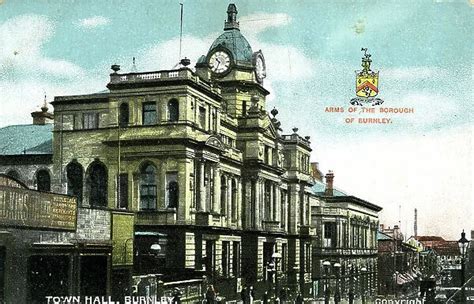 Town Hall, Burnley, Lancashire Date: circa 1905 Our beautiful Wall Art and Photo Gifts include ...