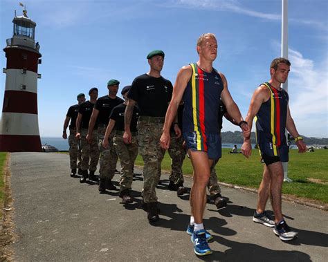 Royal Marines Charity Endurance Relay Just Plymouth