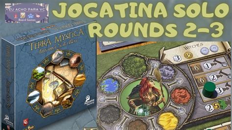 Gameplay Solo Terra Mystica Parte Board Game Da Capstone Games