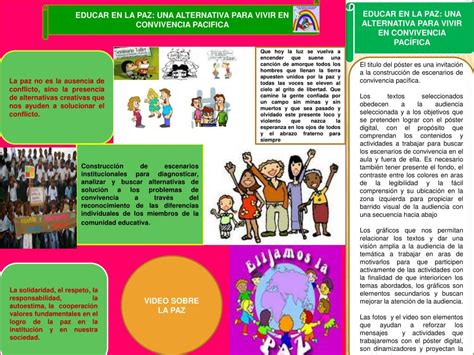 Ppt Educar En La Paz Una Alternativa Para Vivir En Convivencia