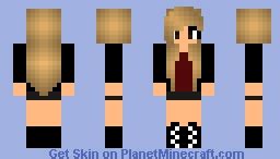 vampire girl Minecraft Skin