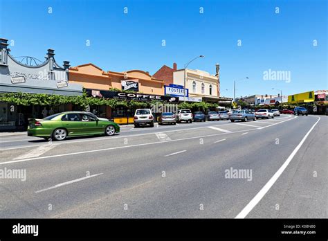 Barkly Street In Ararat Victoria Australiaararat Is A Former 1850`s