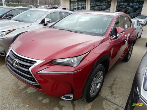 2017 Matador Red Mica Lexus NX 200t AWD 119090704 Photo 1 GTCarLot