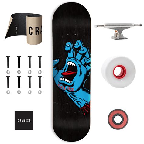 Skate Komplet Cruiser Santa Cruz Screaming Hand černý Za 3 490 Kč