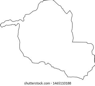 Rondonia State Map Brazil Stock Vector Royalty Free