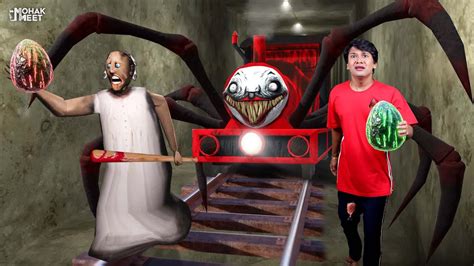 CHOO CHOO CHARLES VS GRANNY SHORT FILM गरन TRAIN MONSTER HORROR