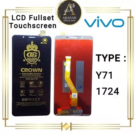 Jual LCD TOUCHSCREEN VIVO Y71 1724 Fullset Crown Original Super 100