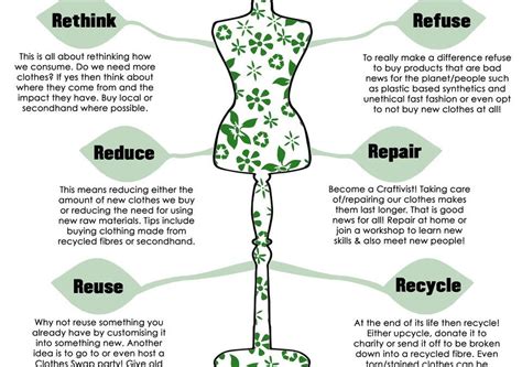 More Sustainability In Fashion Reduce Rethink Restyle Recycle