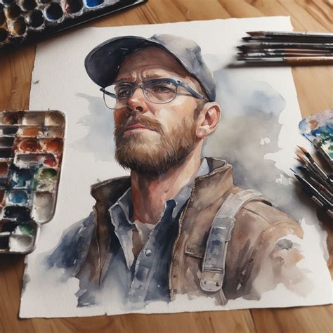 Realistic Watercolor Portraits