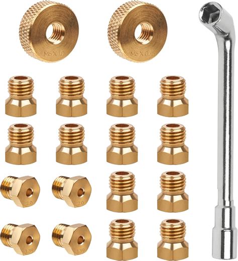 Amazon MEANHDAG Grill LP Gas Conversion Kit For Weber Brass Jet