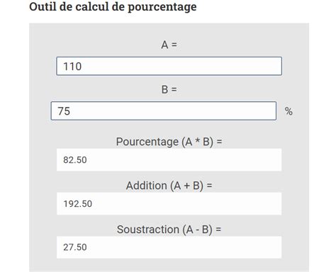 Calcul De Pourcentage En Ligne Et Gratuit Tdeecalculator Io