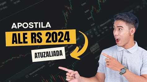 Apostila ALE RS 2024 Analista Legislativo Contador YouTube