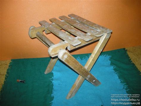 Табуретка складная СССР | Добро пожаловать на Кодудельку!