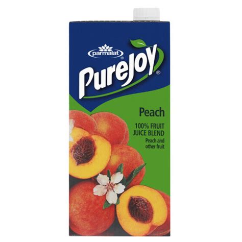 Pure Joy Peach 100 Fruit Juice 1lt Superb Hyper