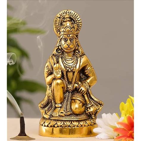 Buy Lord Hanuman Hindu God Staue Showpiece Figurine Diwali Gift Hanuman