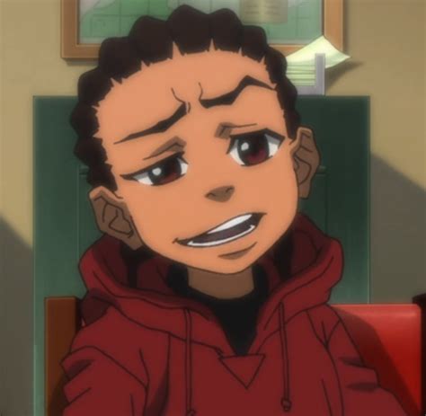 Boondocks Aesthetic Black Cartoon Profile Picture