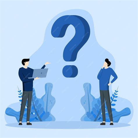 Premium Vector | Question, business concept, questioning in meeting