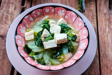 Resep Sup Tahu Sawi Asin Sayur Bening Hanya Langkah Masak